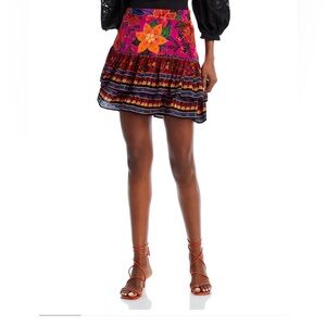 Farm Rio Tropical Tapestry Skirt. Size Medium